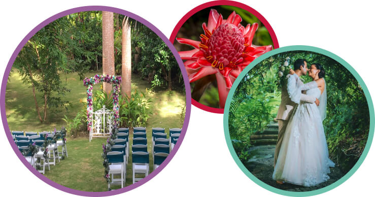 Barbados Weddings at Flower Forest
